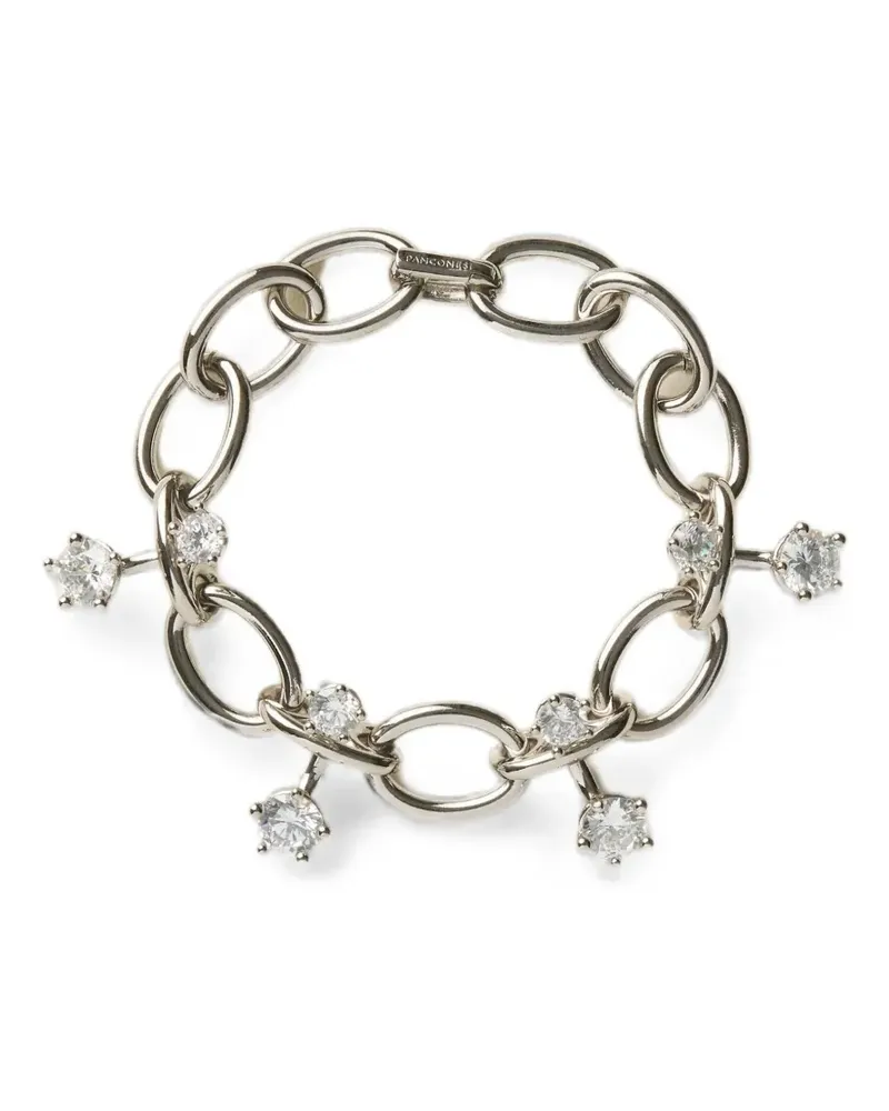 PANCONESI Diamanti chain bracelet - Silber Silber