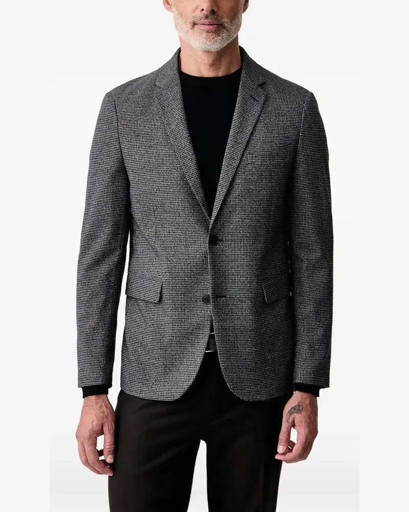 Lindbergh houndstooth-pattern blazer - Grau Grau
