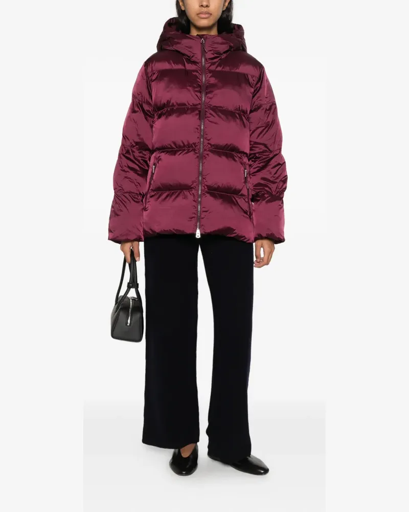 Gant padded hooded jacket - Rot Rot