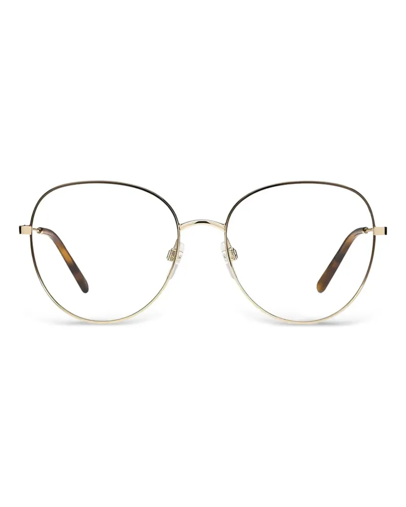 Marc Jacobs Brille mit rundem Gestell - Gold Gold