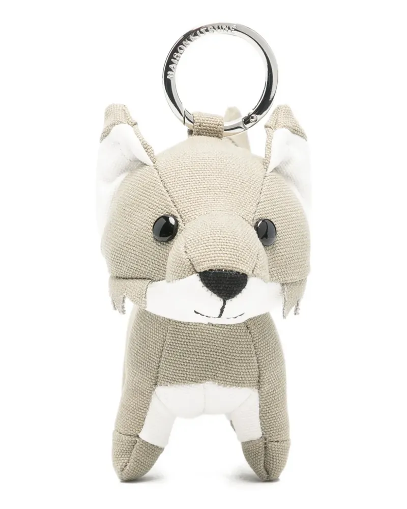 Kitsuné Fox keyring - Nude Nude