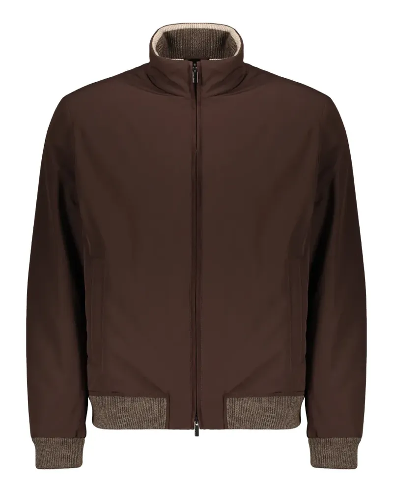 Paul & Shark Bomberjacke mit Stehkragen - Braun Braun