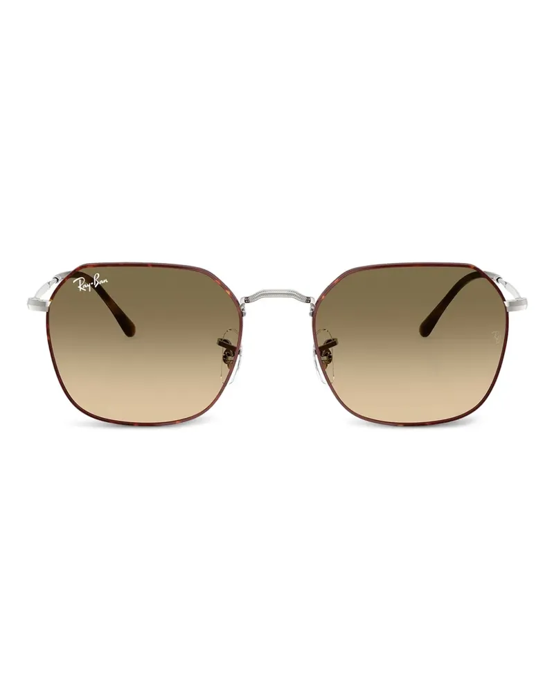 Ray Ban Jim Sonnenbrille mit Metallgestell - Braun Braun