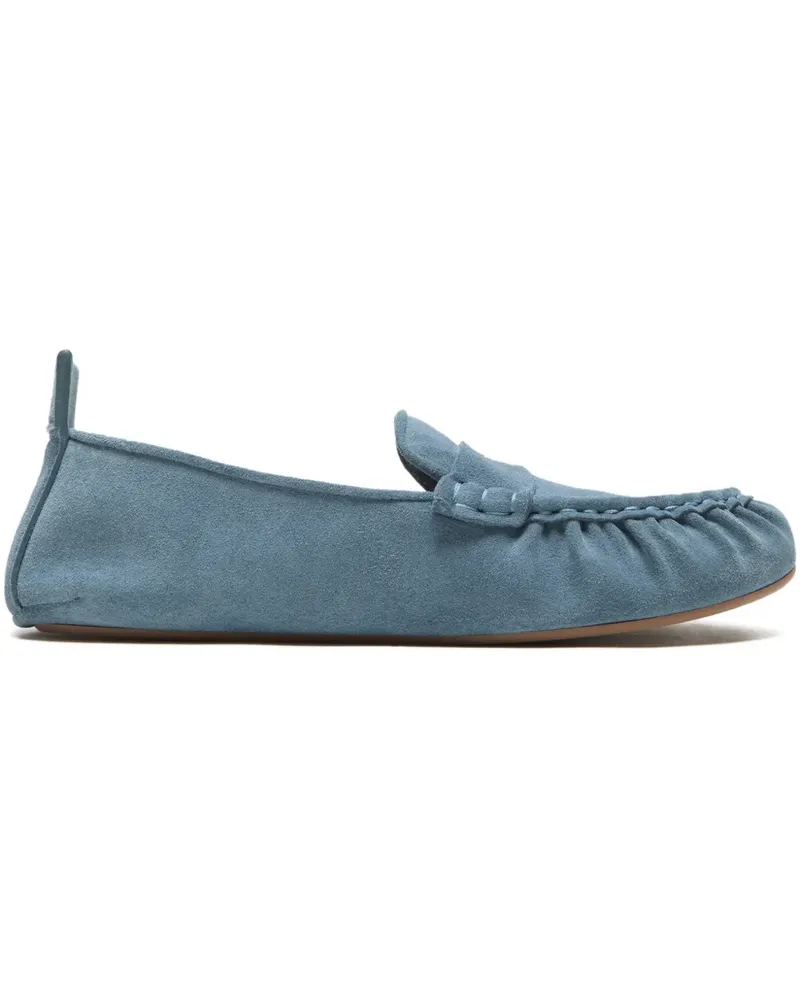 Acne Studios suede loafers - Blau Blau
