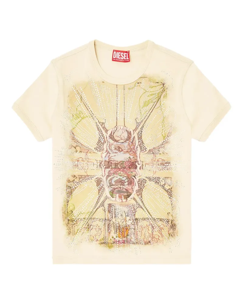 Diesel T-Uncuties T-Shirt - Nude Nude