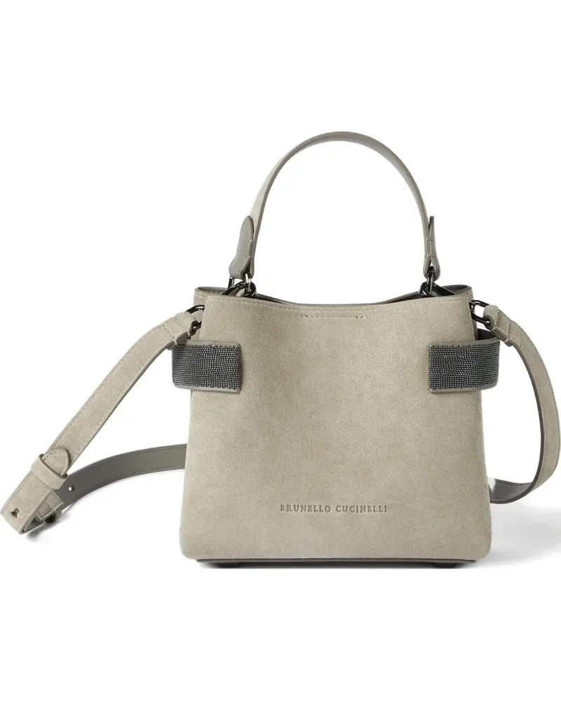 Brunello Cucinelli Kleine Essence Tote Bag - Nude Nude
