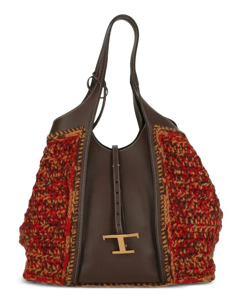 TOD'S Klassische Handtasche - Braun Braun