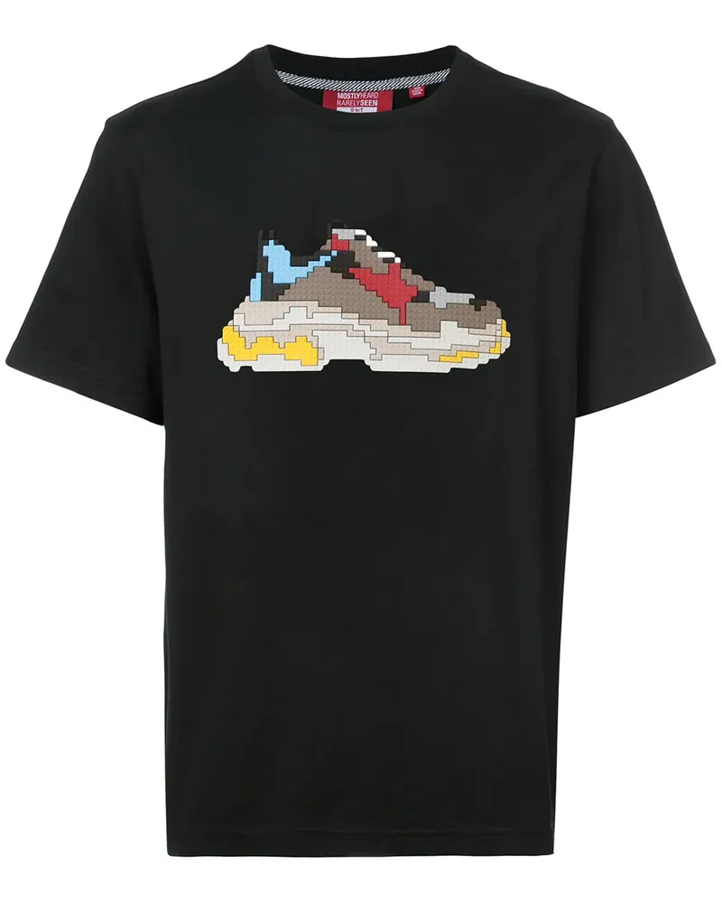 Mostly Heard Rarely Seen Dadcore' T-Shirt - Schwarz Schwarz