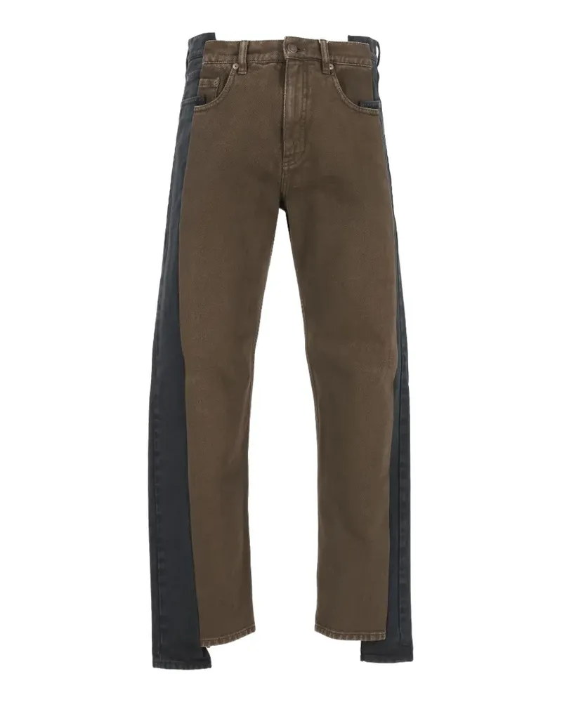 Maison Margiela straight-leg jeans - Braun Braun