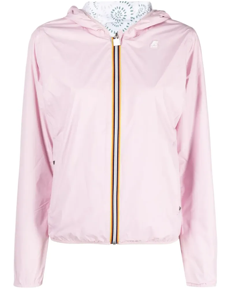 K-Way Hoodie mit Logo - Rosa Rosa