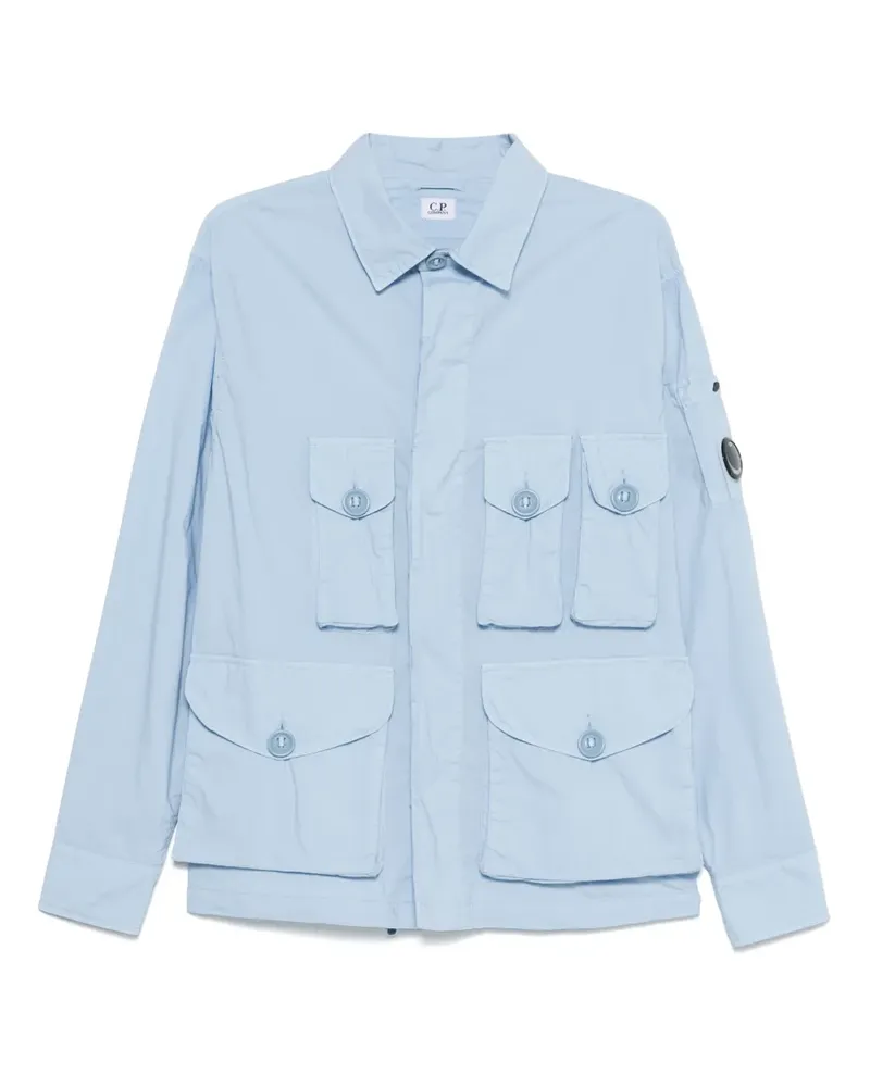 C.P. Company Hemdjacke mit Taschen - Blau Blau