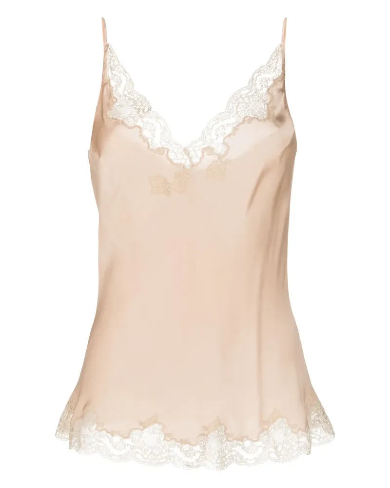 Carine Gilson Calais Camisole-Top - Nude Nude