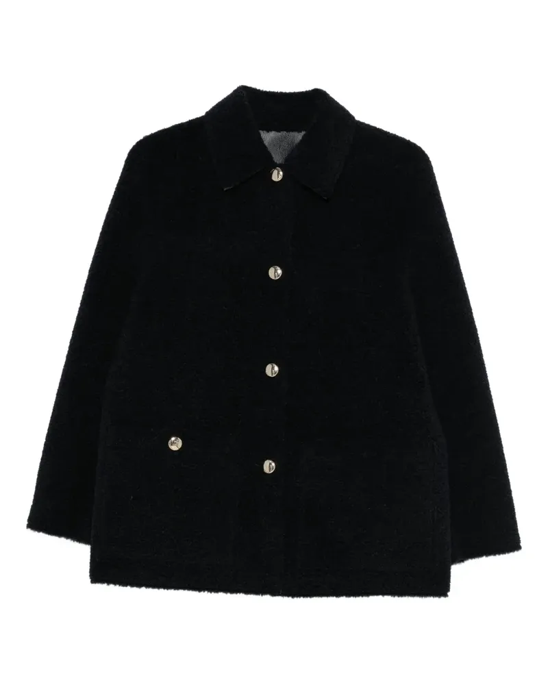 Maje Wendbare Jacke - Blau Blau