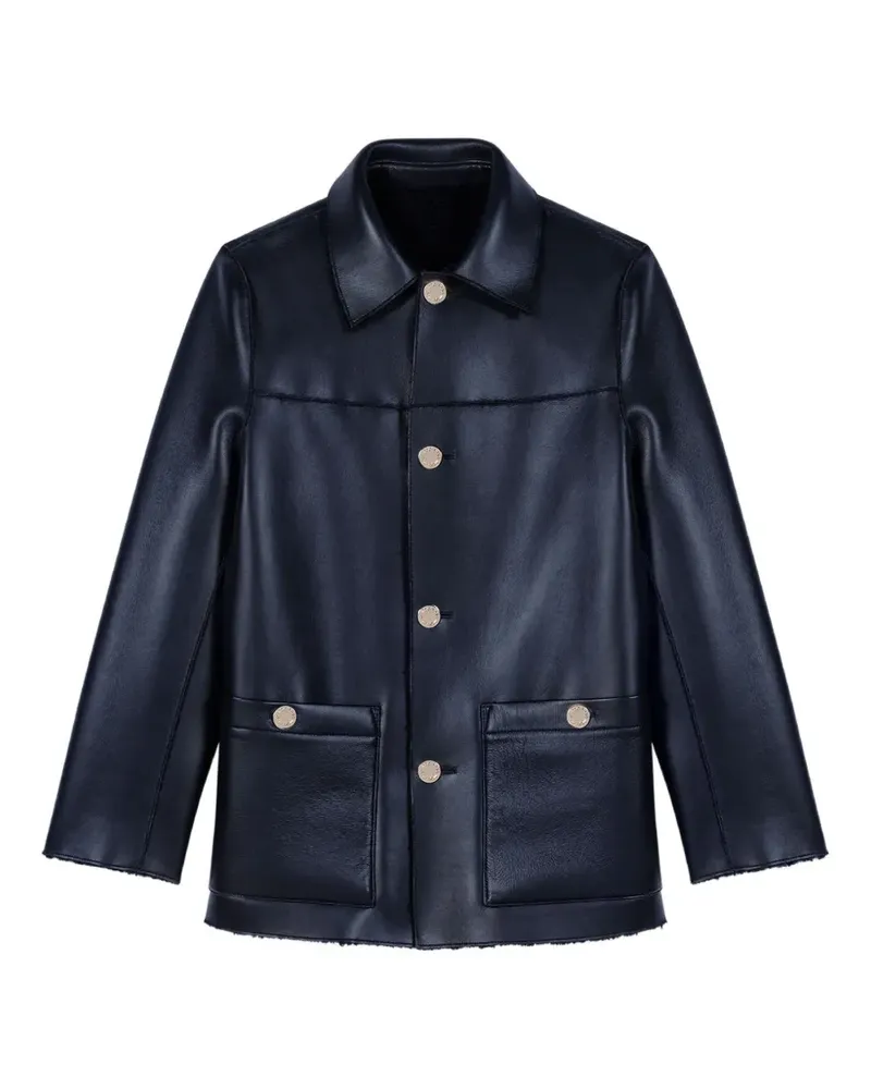 Maje Wendbare Jacke - Blau Blau