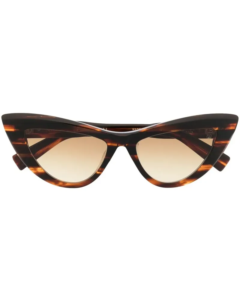 Balmain Jolie Cat-Eye-Sonnenbrille - Braun Braun