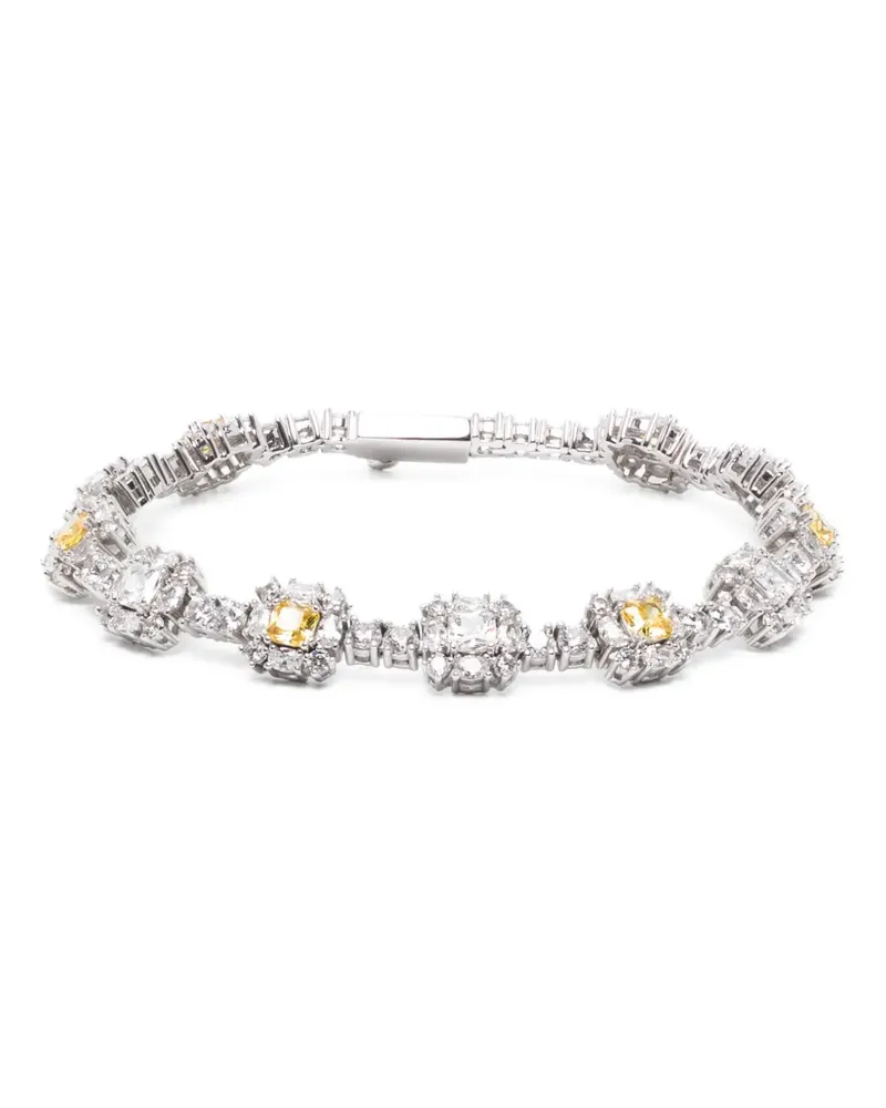 DARKAI Daisy Armband mit Nieten - Silber Silber