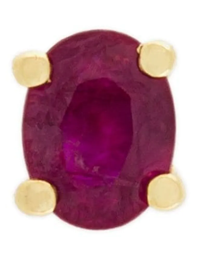 Wouters & Hendrix 18kt 'Ruby' Gelbgoldohrstecker - Metallic Metallic