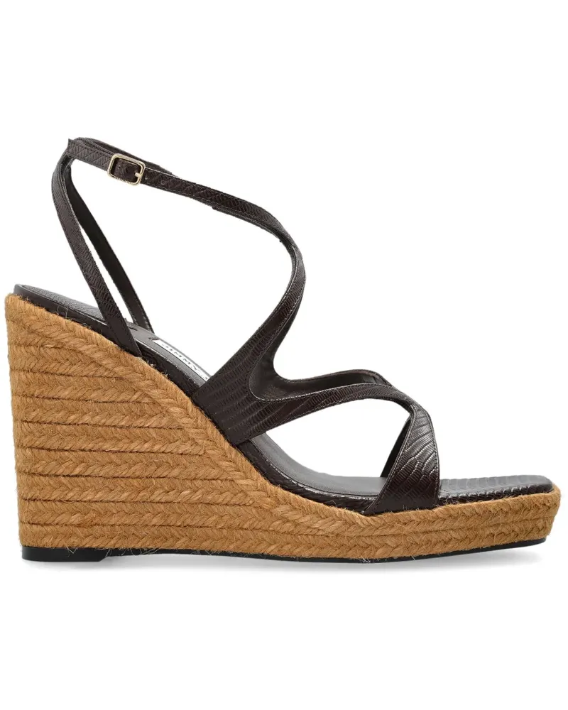 Jimmy Choo Ayla Espadrilles 110mm - Braun Braun