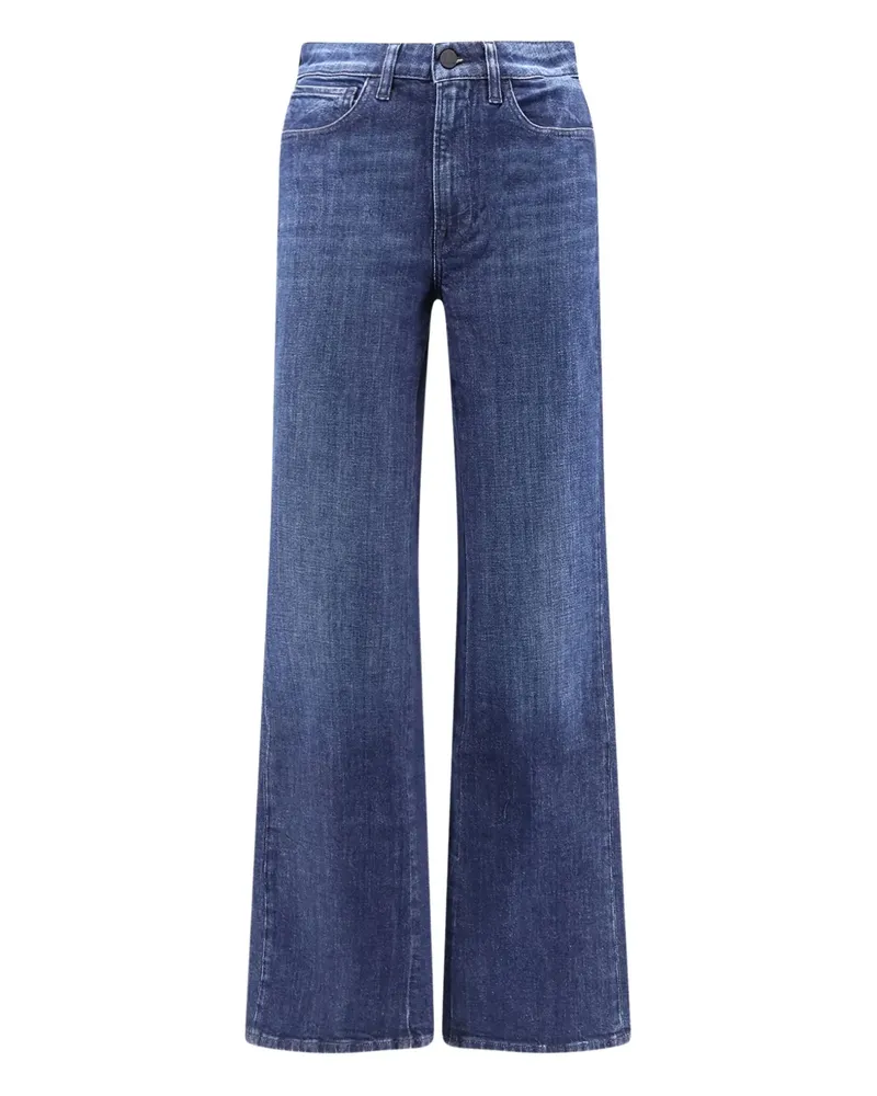 3x1 logo-patch jeans - Blau Blau