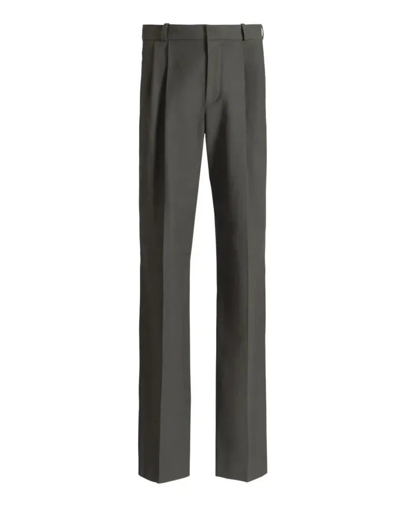 Balmain cotton twill trousers - Grün Grün