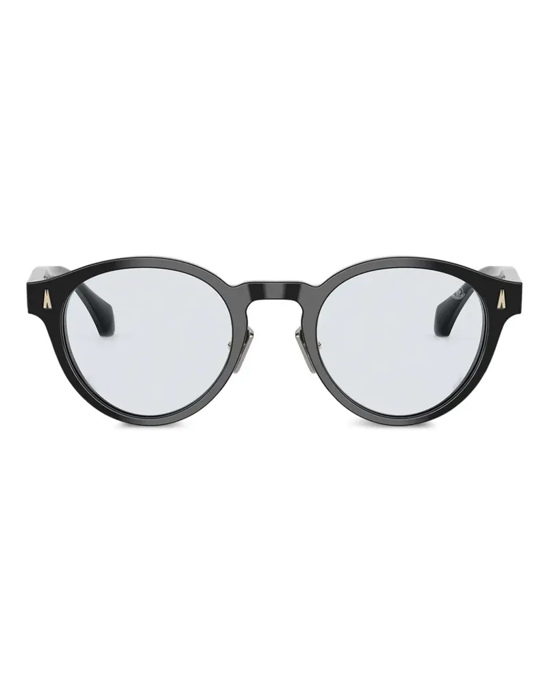Moncler Ember round-frame sunglasses - Schwarz Schwarz