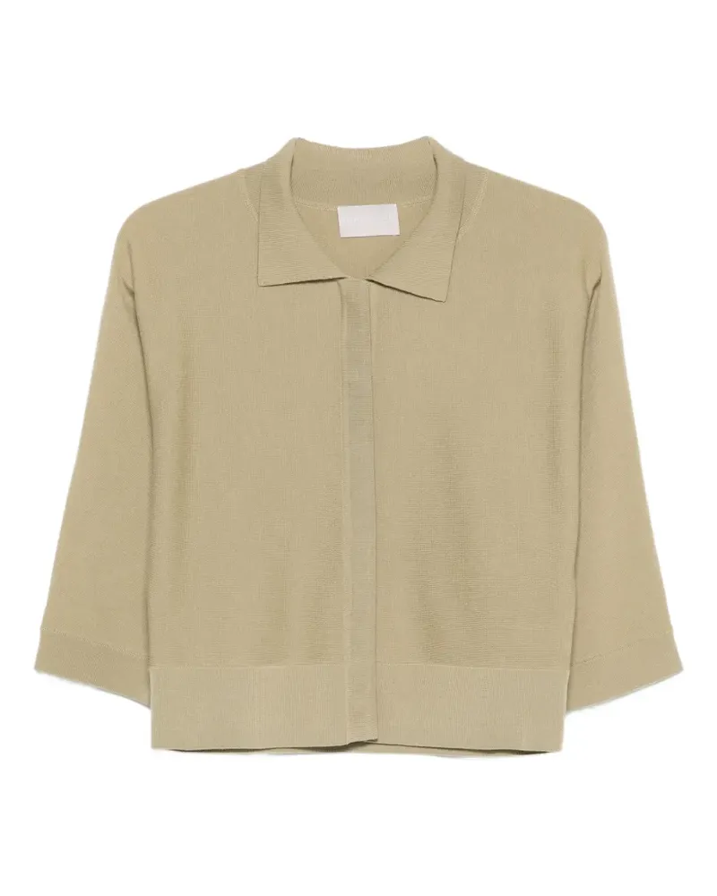 hemisphere three-quarter-sleeves shirt - Grün Grün