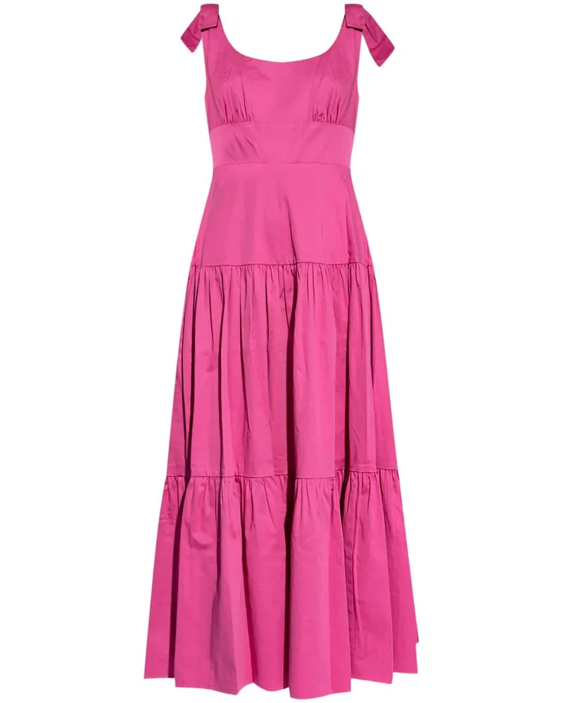 Kate Spade Gerüschtes Maxikleid Rosa