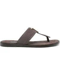 Tom Ford Brighton Sandalen aus Wildleder Braun