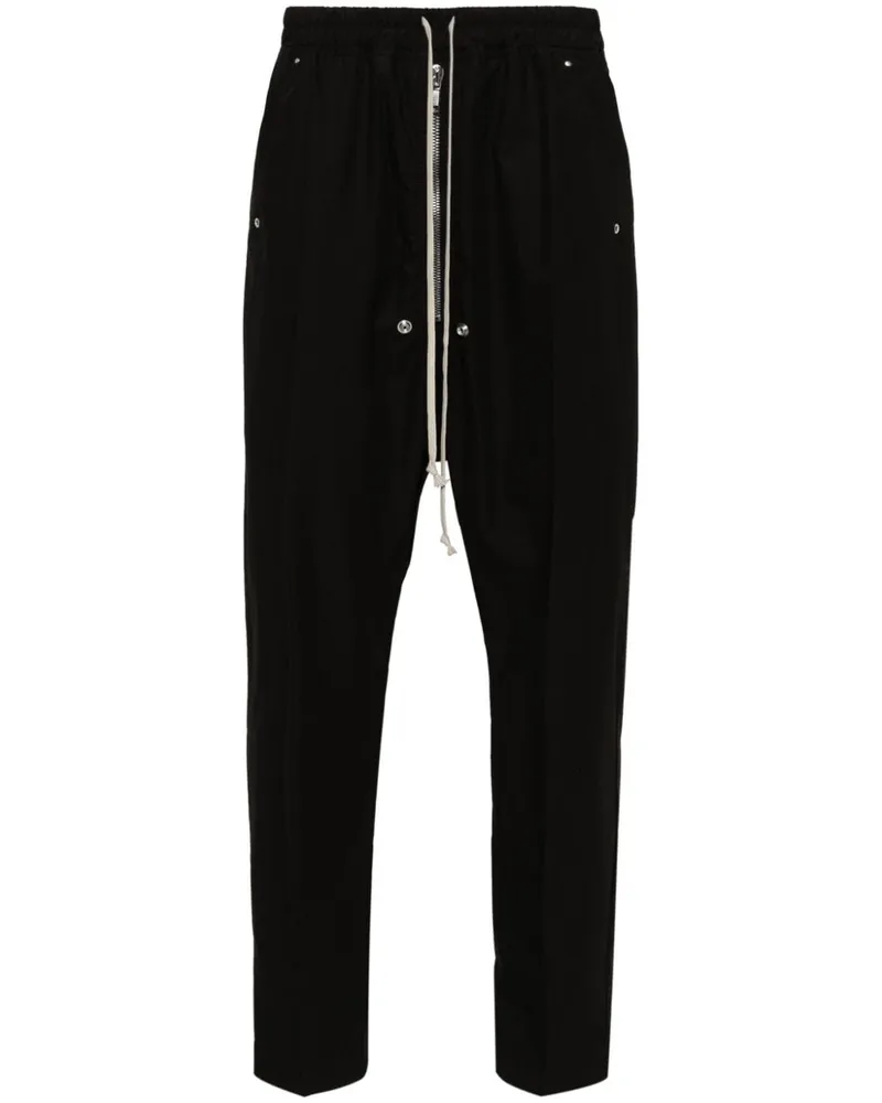 Rick Owens Baggy-Hose mit Tapered-Bein - Schwarz Schwarz