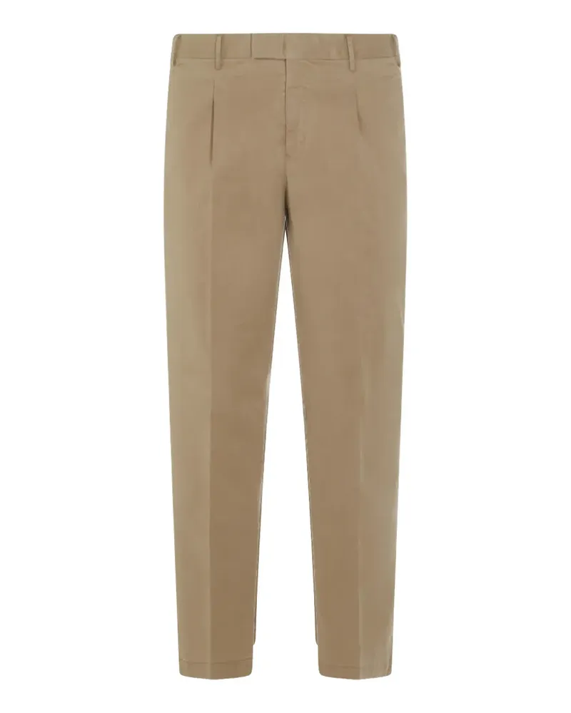 PT TORINO Hose mit Bundfalten - Nude Nude