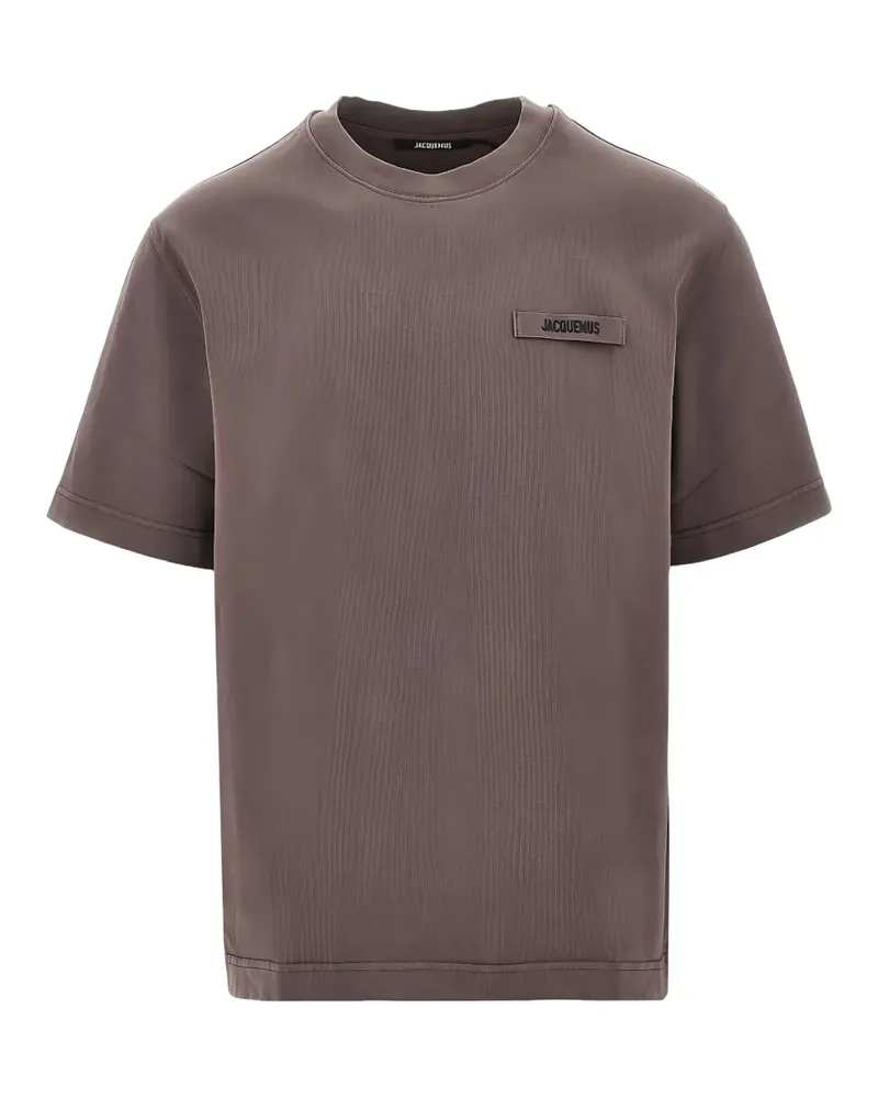 Jacquemus The Gros Grain T-shirt - Braun Braun