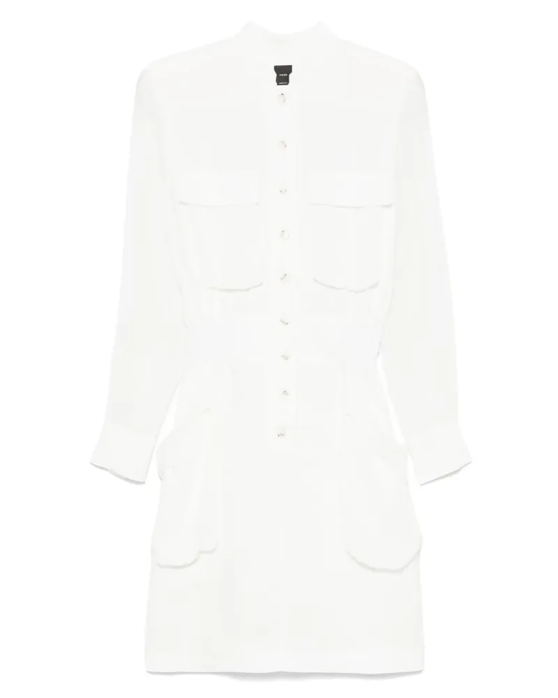 Pinko Benvenuto Kleid - Weiß Weiß