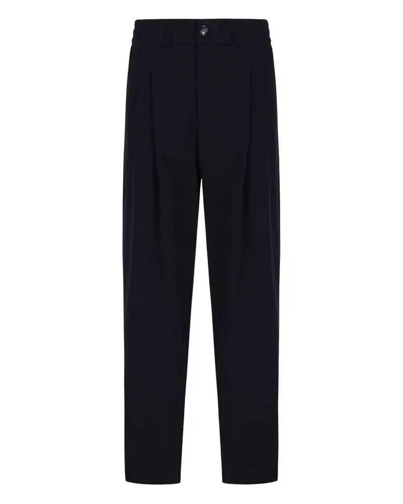 Giorgio Armani pleated trousers - Blau Blau