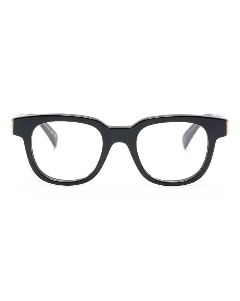 Dunhill Brille mit eckigem Gestell - Schwarz Schwarz