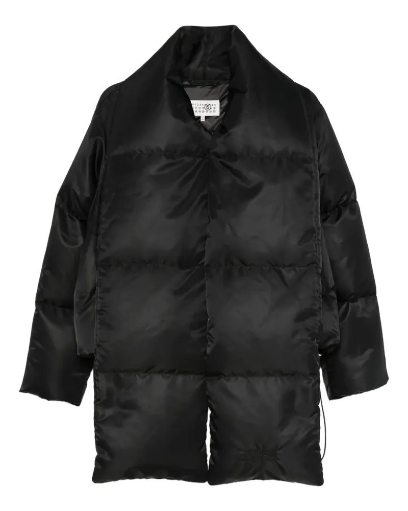 Maison Margiela Gesteppte Jacke - Schwarz Schwarz