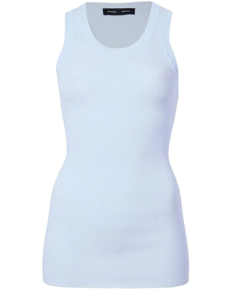 Proenza Schouler Gestricktes Top - Blau Blau