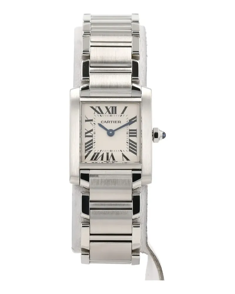 Cartier 2000s Tank Française 25mm watch - Weiß Weiß