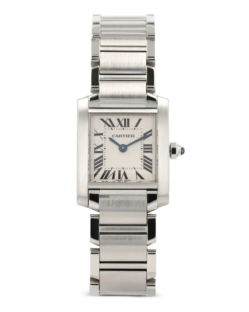 Cartier 2000s Tank Française 25mm watch - Weiß Weiß