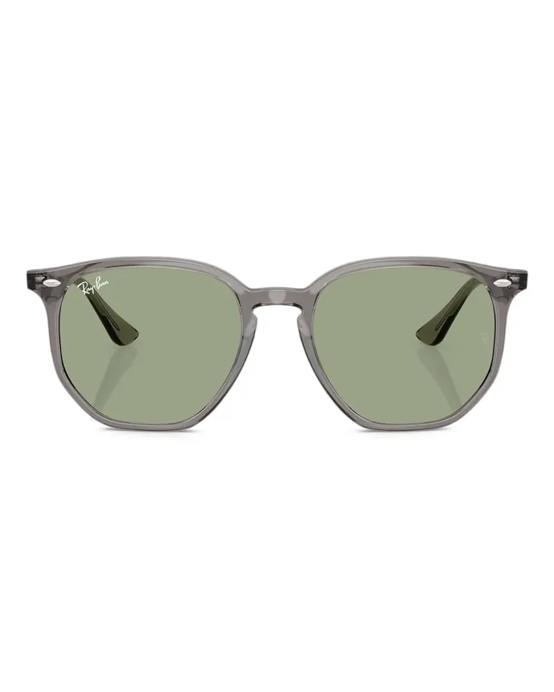 Ray Ban Sonnenbrille mit rundem Gestell - Grau Grau
