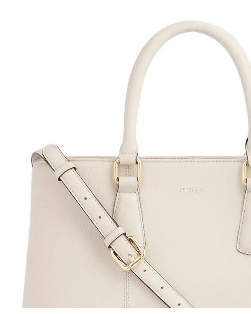 Osprey Adaline leather tote bag - Nude Nude