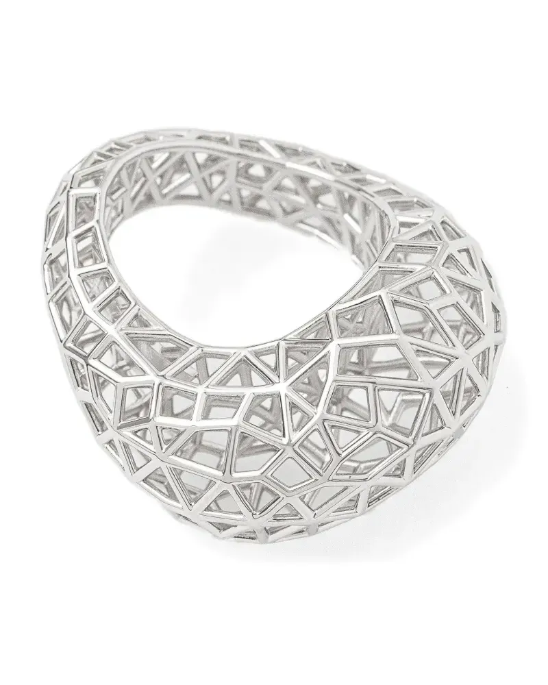 Tom Wood Geometrischer Ring - Silber Silber