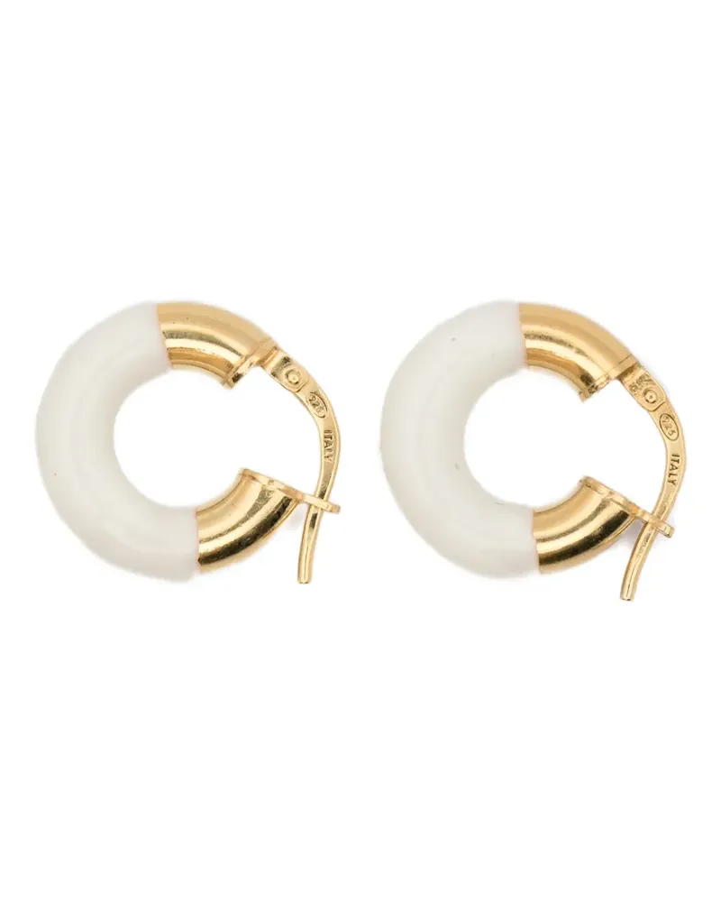 Fersera two-tone hoop earrings - Gold Gold