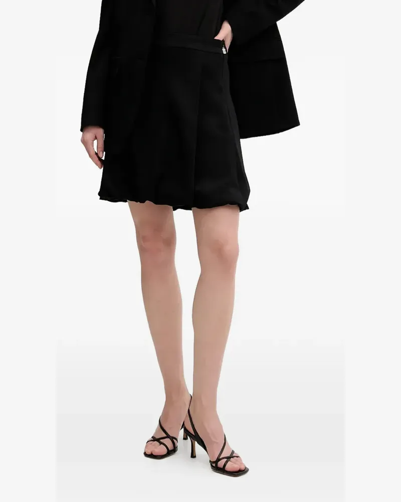 HUGO BOSS Ramunt A-line mini skirt - Schwarz Schwarz