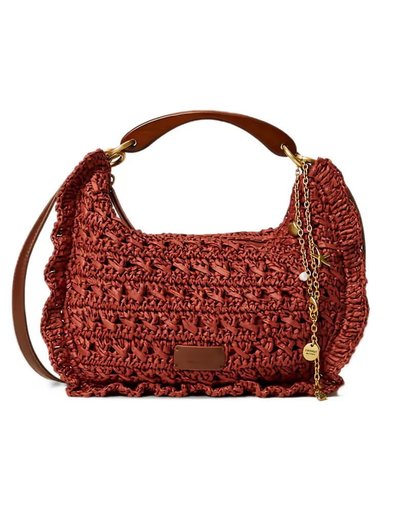 Twin-Set Handtasche mit Rüschen - Rot Rot