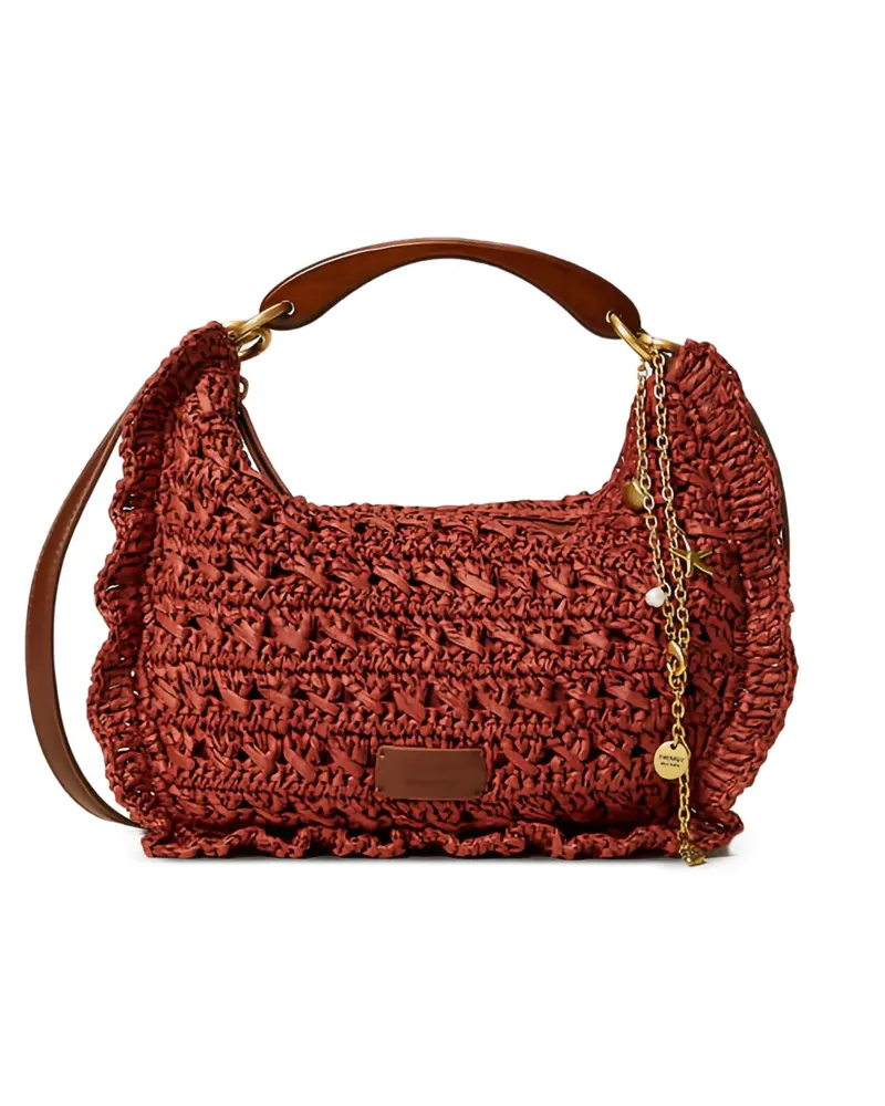 Twin-Set Handtasche mit Rüschen - Rot Rot