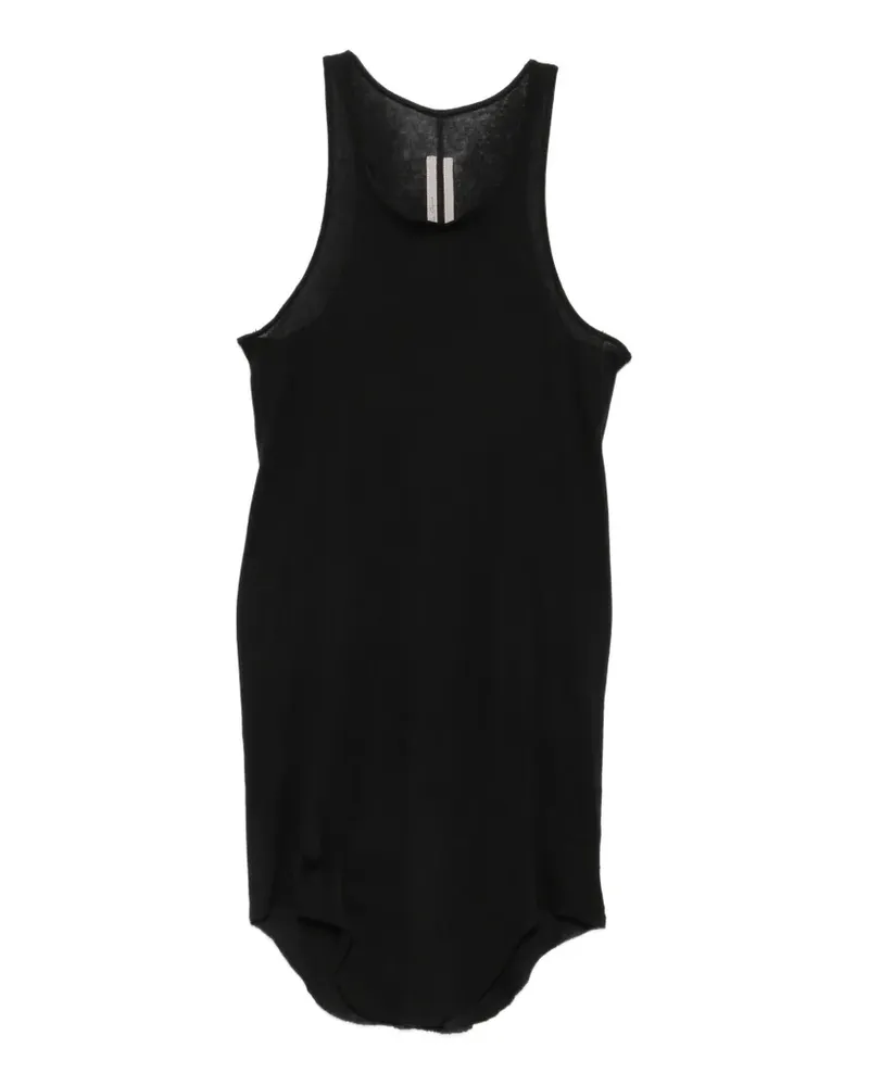 Rick Owens ribbed-knit tank top - Schwarz Schwarz
