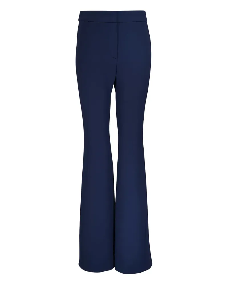 Akris flared trousers - Blau Blau
