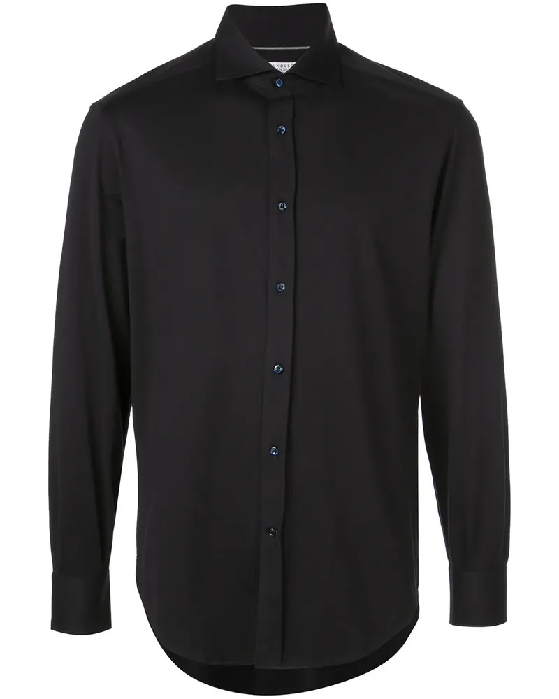 Brunello Cucinelli Klassisches Hemd - Blau Blau