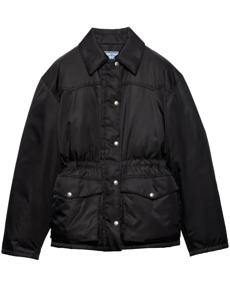 Prada Jacke mit Knopfleiste - Schwarz Schwarz