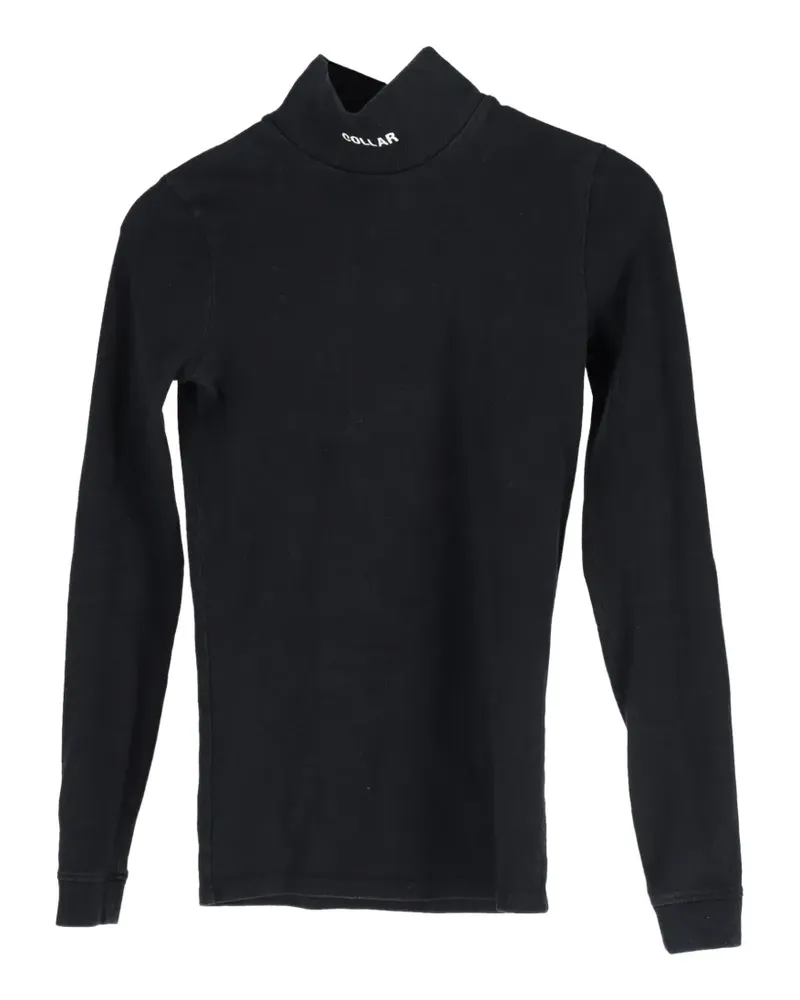 VETEMENTS turtleneck sweater - Schwarz Schwarz